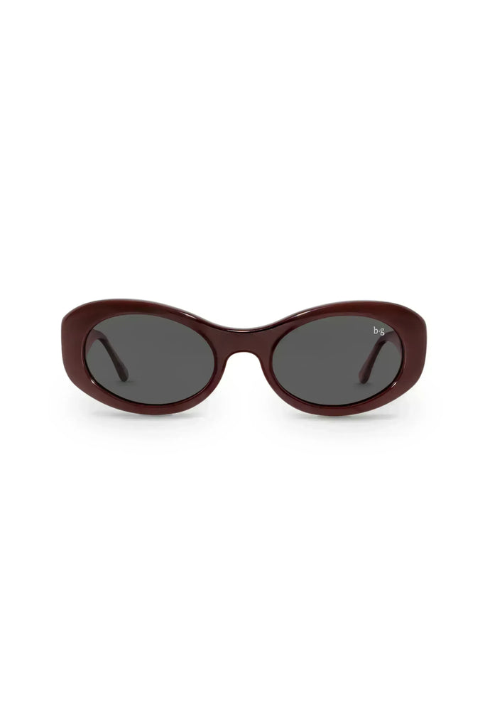 Bored George Kylie Sunglasses in Merlot