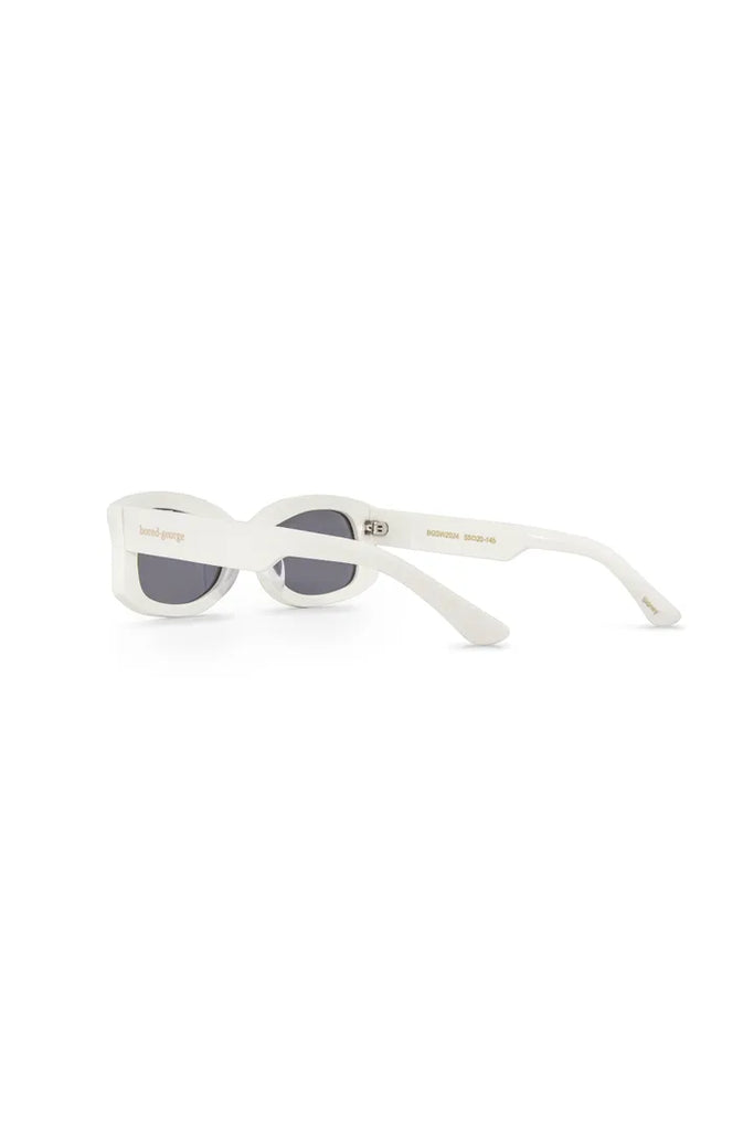 Bored George Sidney Sunglasses White Polarized