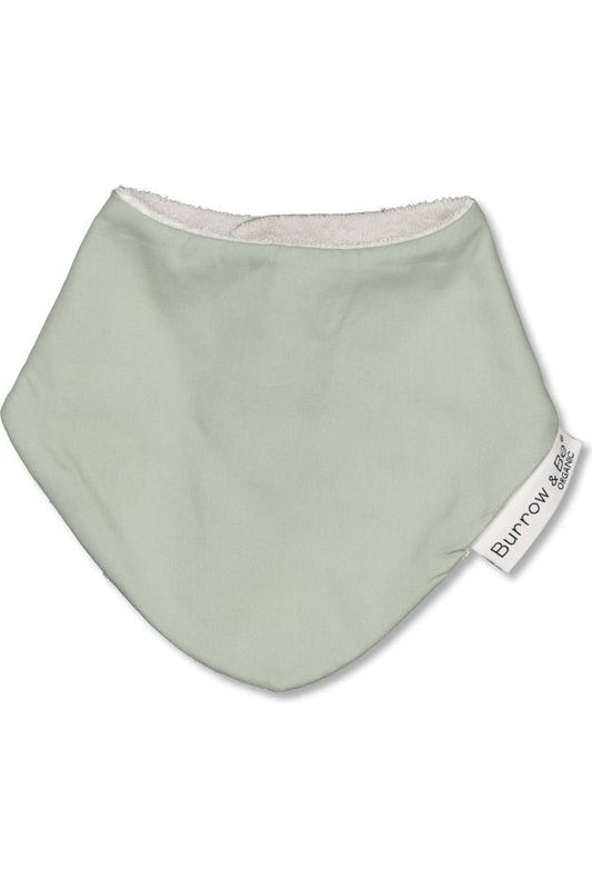Burrow & Be Dribble Bib in Sage Crisp Home + Wear