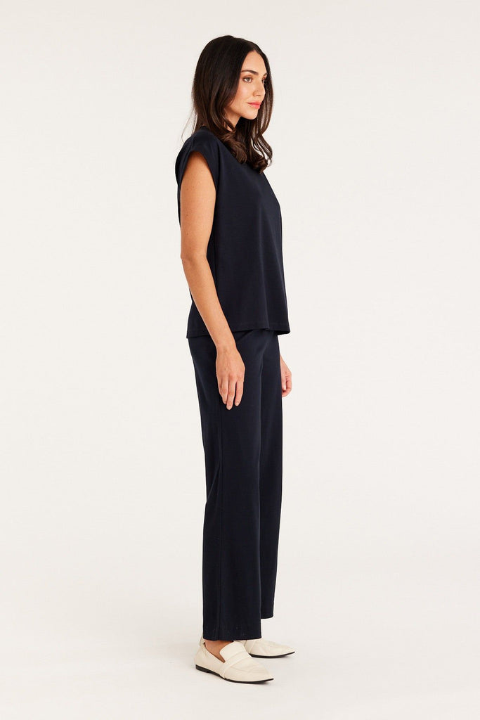 Cable Melbourne Spring Ponti Pant, Navy