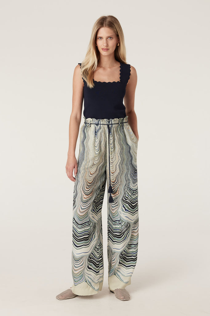 Cable Melbourne Maxime Pant Shell Print