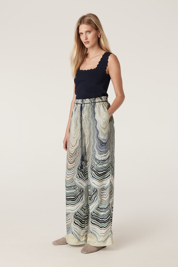 Cable Melbourne Maxime Pant Shell Print