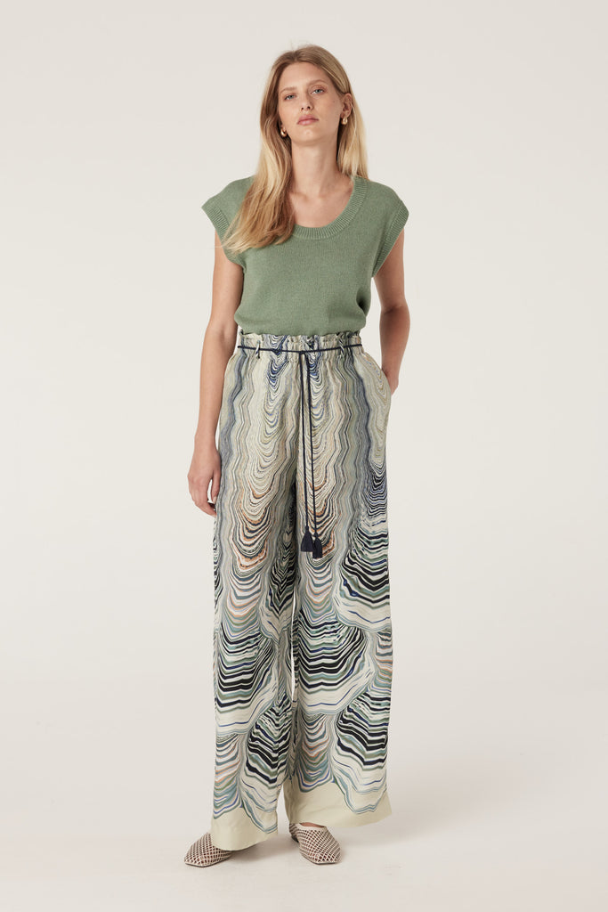 Cable Melbourne Maxime Pant Shell Print