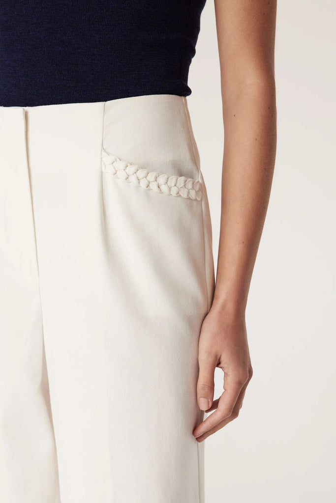 Cable Melbourne Alison Pant White