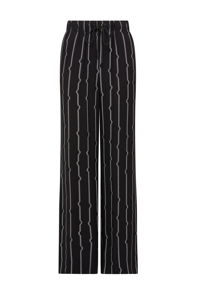 Cable Melbourne Allegra Stripe Pant in Pulse Print