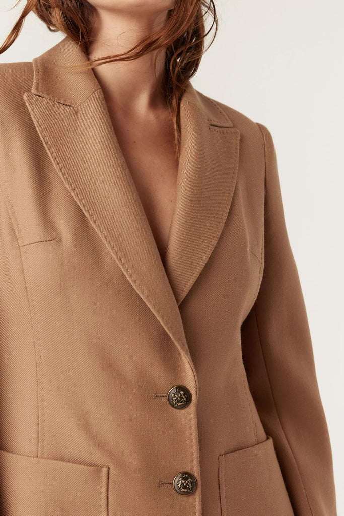 Cable Melbourne August Wool Coat Camel