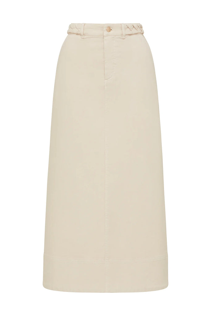 Cable Melbourne Samba Drill Skirt Ecru