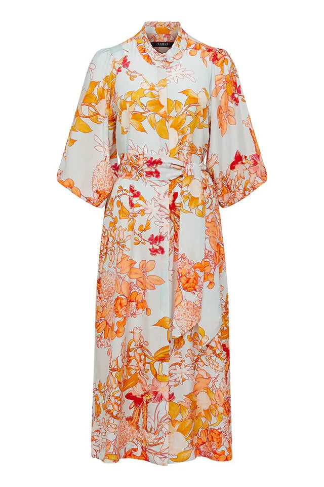 Cable Melbourne Cayman Midi Dress Floral Print