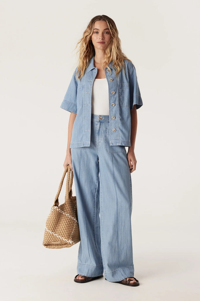 Cable Melbourne Ellie Pant Chambray