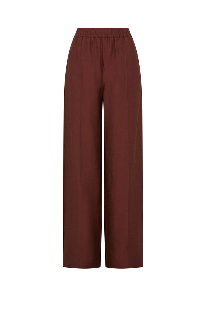 Cable Goldie Pant in Raisin.