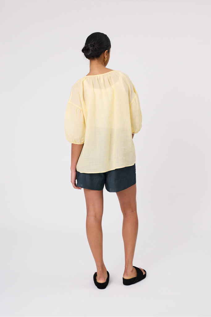 Marlow Cannes Blouse Cornsilk