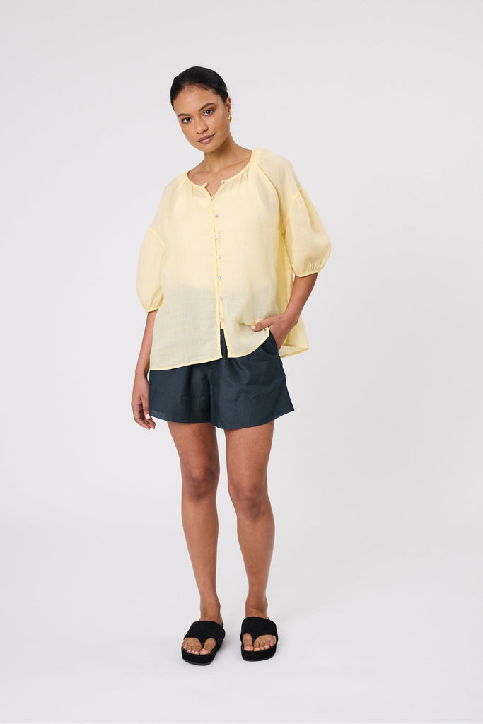 Marlow Cannes Blouse Cornsilk