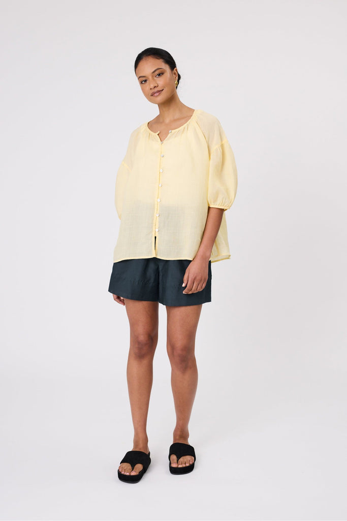 Marlow Cannes Blouse Cornsilk