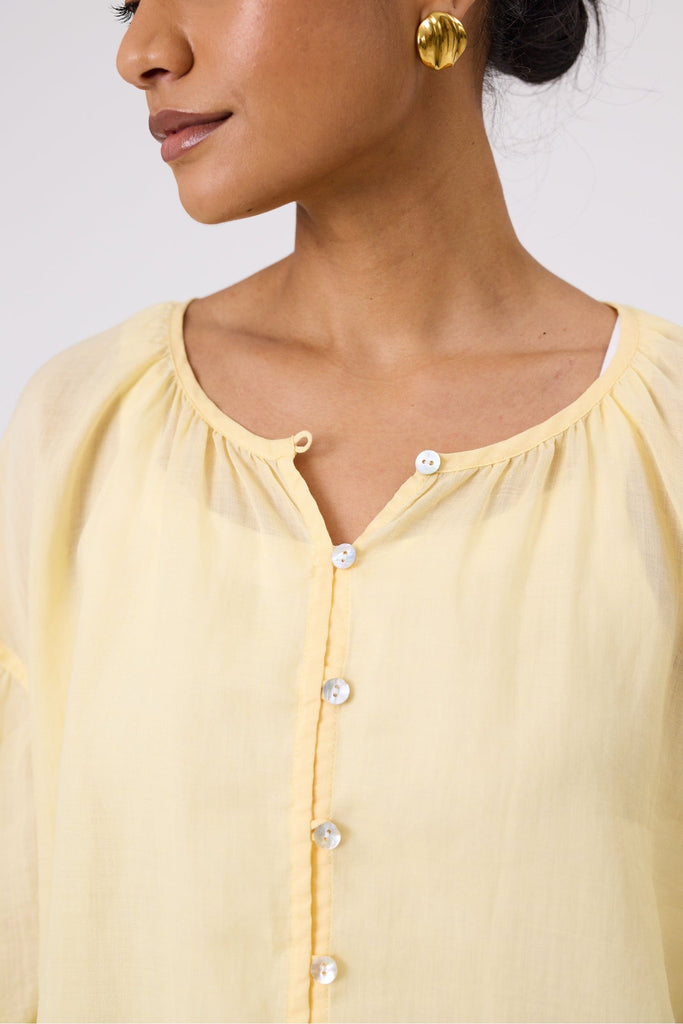 Marlow Cannes Blouse Cornsilk