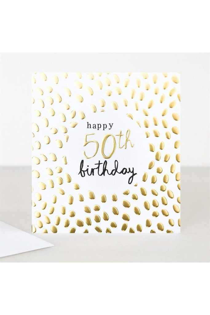 Greeting Card | Happy 50th Birthday Birthday Greeting Card Caroline Gardner