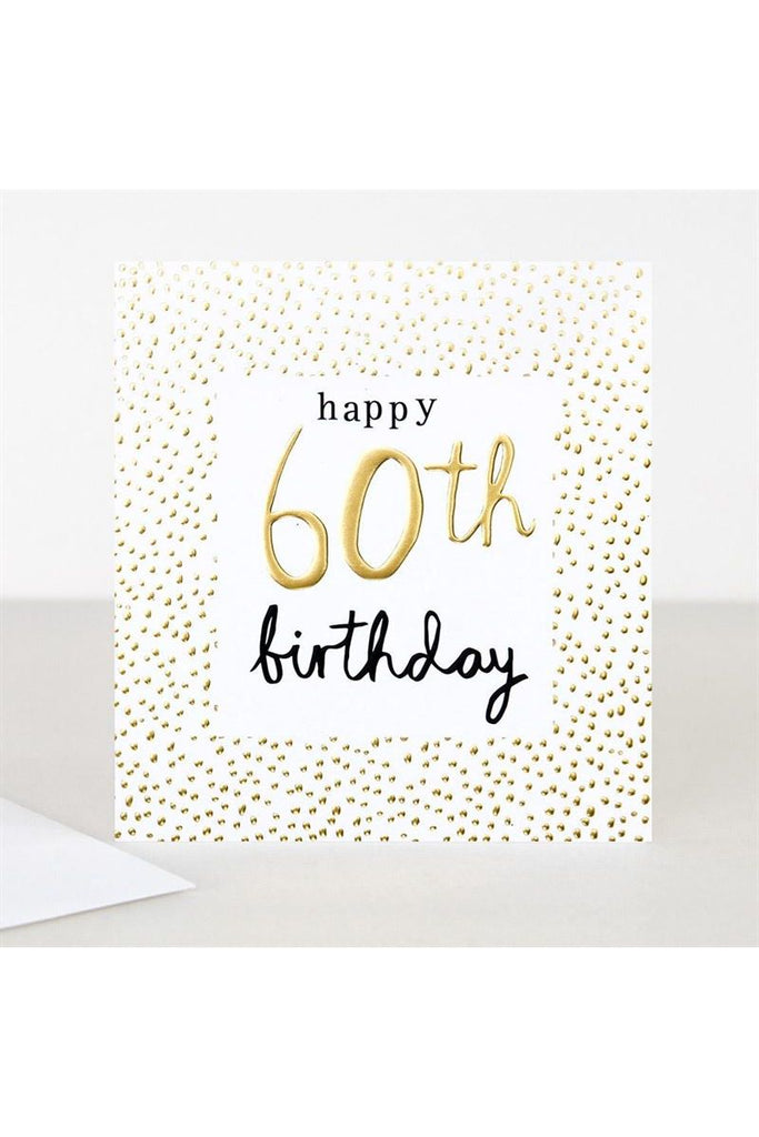 Greeting Card | Happy 60th Birthday Birthday Greeting Card Caroline Gardner