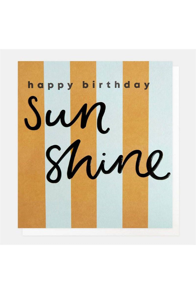 Greeting Card | Happy Birthday Sunshine Birthday Greeting Card Caroline Gardner