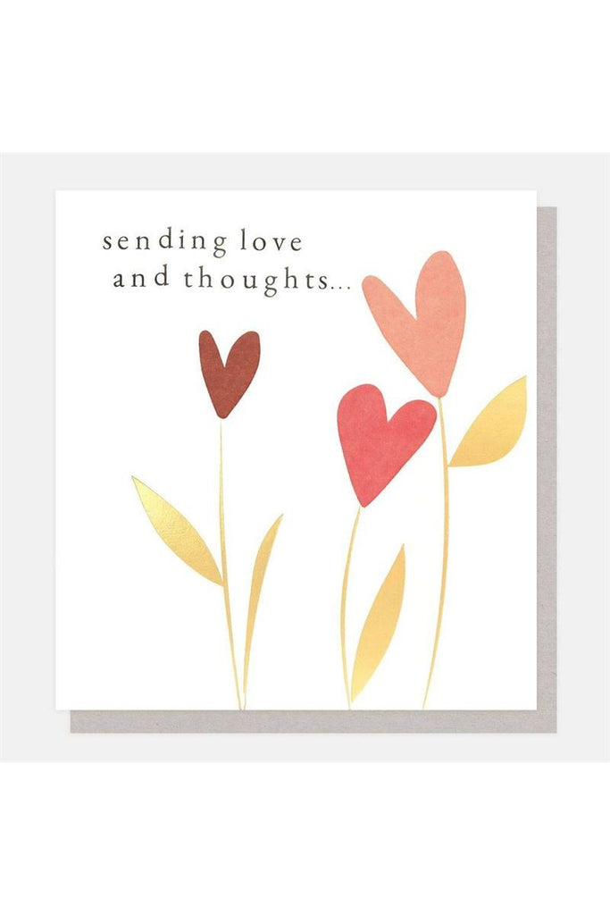Greeting Card | Sending Love & Thoughts Love + Friendship Greeting Card Caroline Gardner