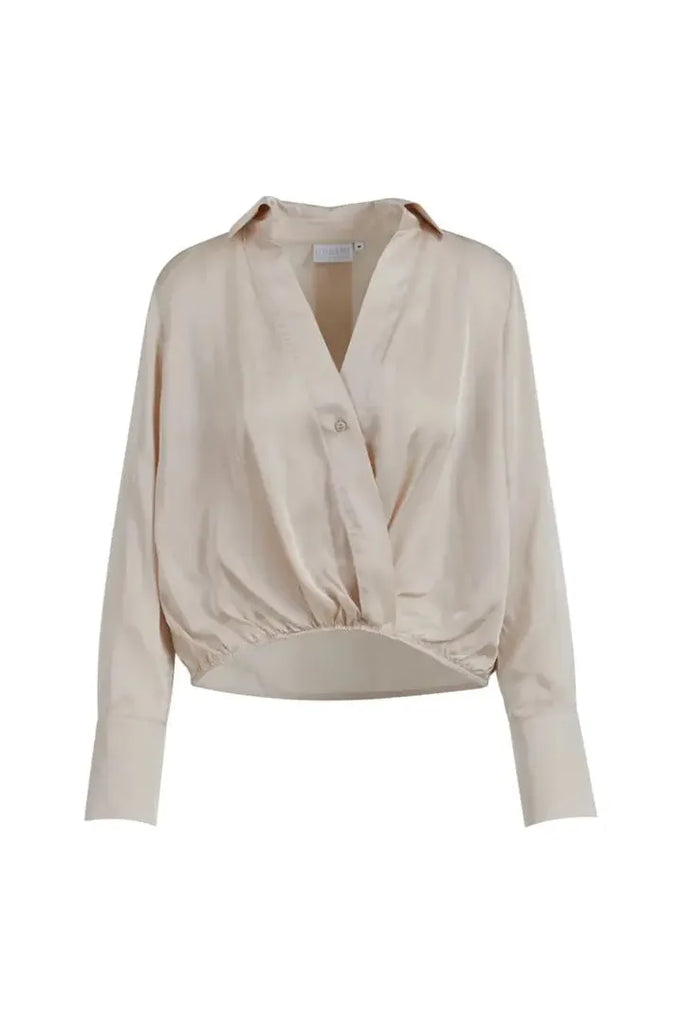 Coster Silky Shirt with V Neck