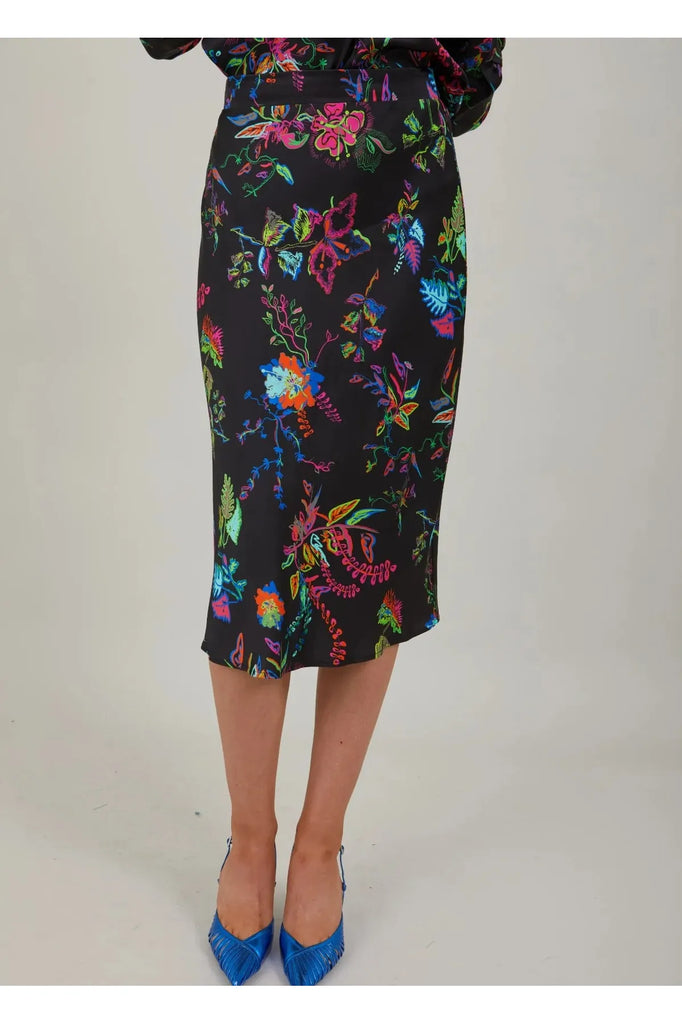 Coster Skirt Glow Print
