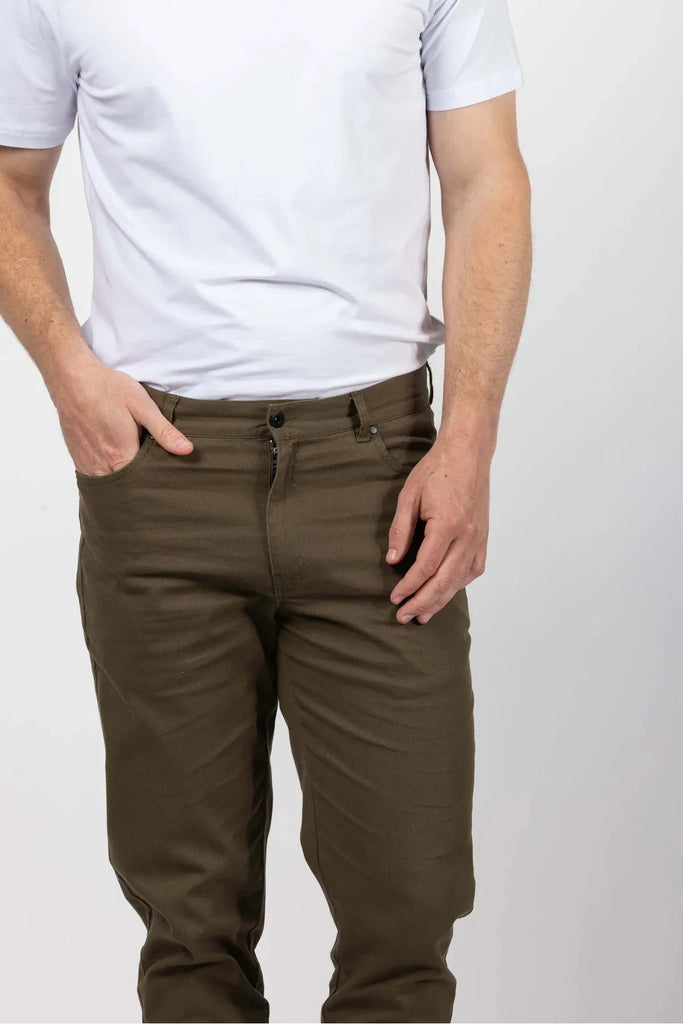 Terry Chino Trousers | Military Mens Pants 88,92,96,100 Cutler & Co