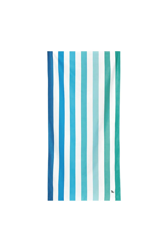 100% Recycled Beach Towel | Summer Collection | Endless River Beach + Pool Towels L Dock & Bay