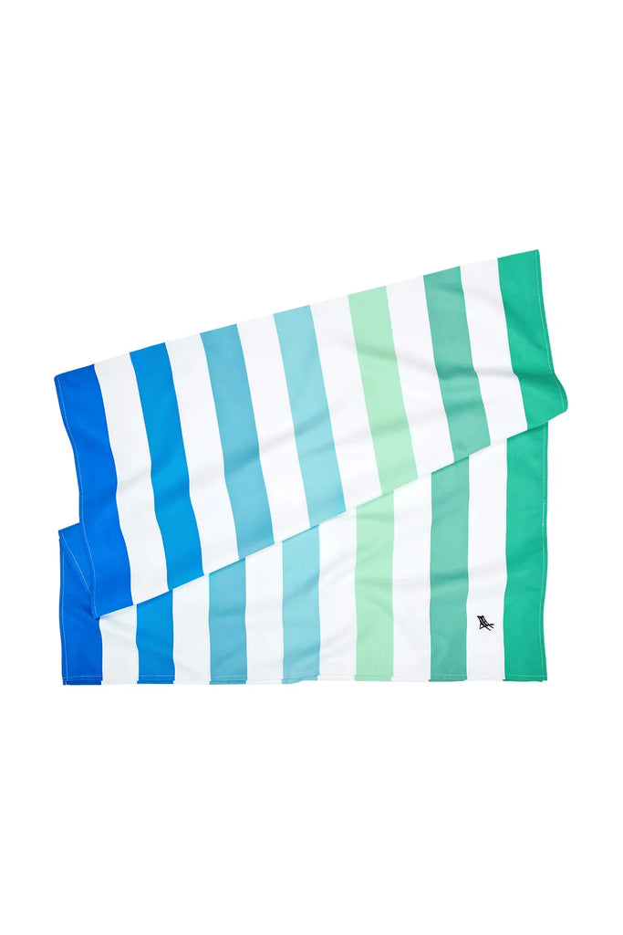 100% Recycled Beach Towel | Summer Collection | Endless River Beach + Pool Towels L Dock & Bay