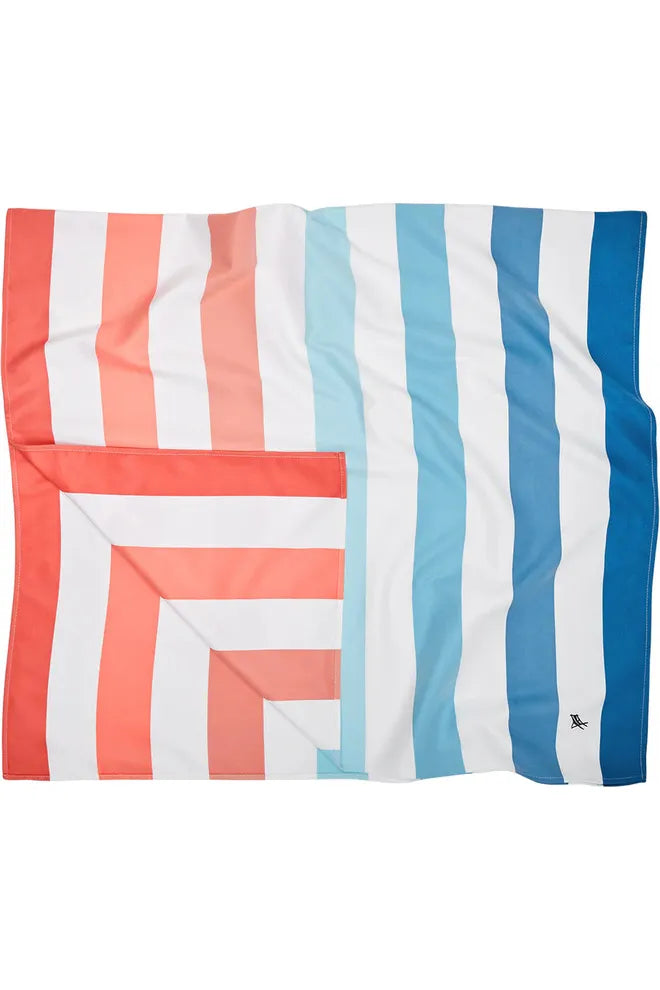 100%  Recycled Beach Towel | Summer Collection | Sand to Sea Beach + Pool Towels L Dock & Bay