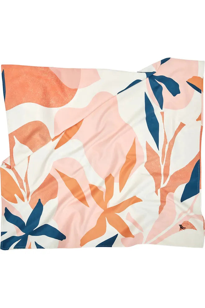 100% Recycled Beach Towel | Tropics Collection | Terracotta Tropics Beach + Pool Towels L Dock & Bay