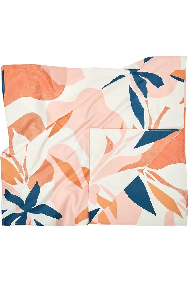 100% Recycled Beach Towel | Tropics Collection | Terracotta Tropics Beach + Pool Towels L Dock & Bay