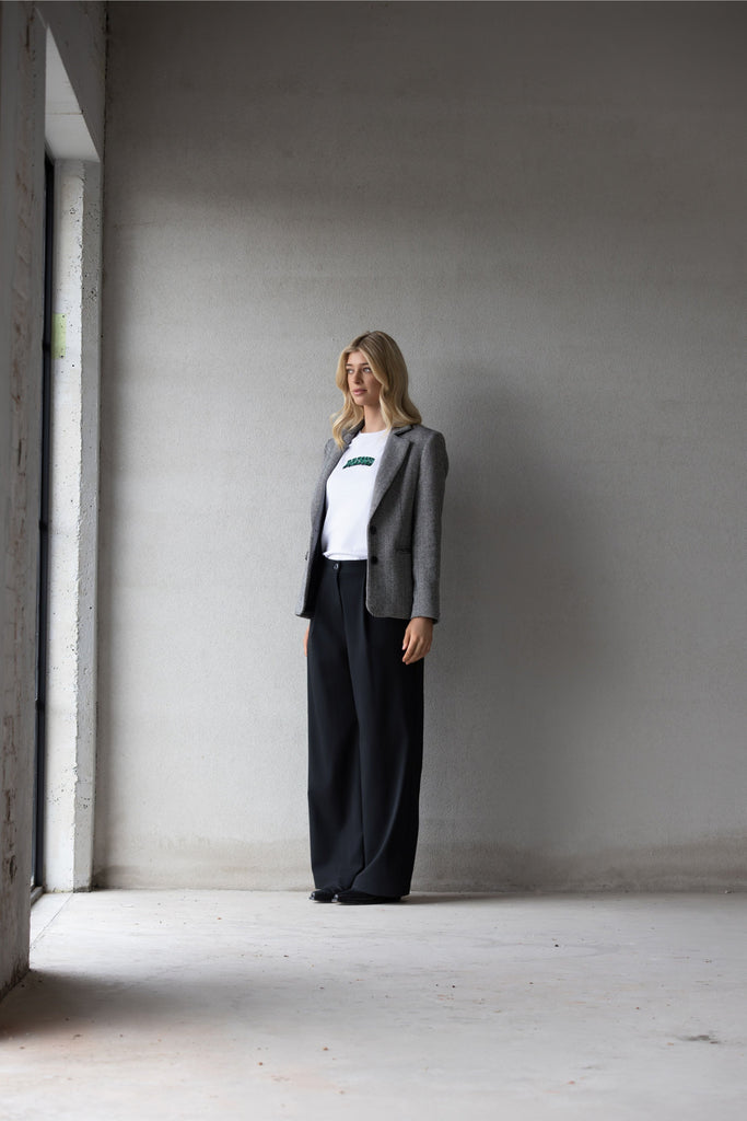 Dressed Herringbone Status Blazer