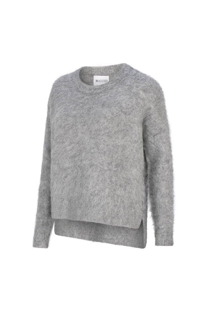 Maxted Brushed Pullover Charcoal