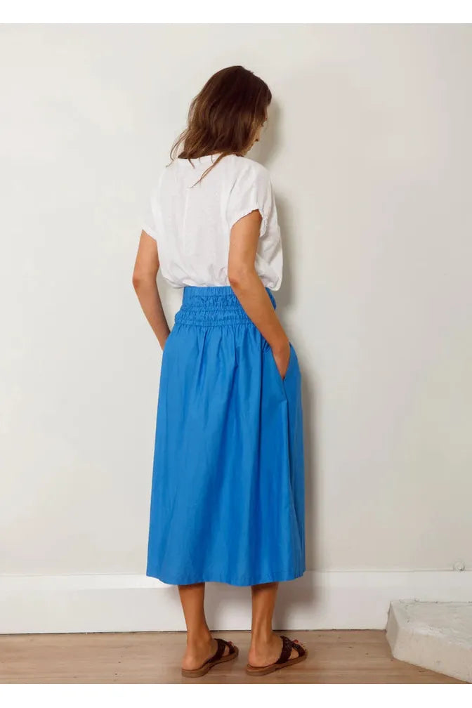 Dalston Cleo Skirt Lagoon Blue