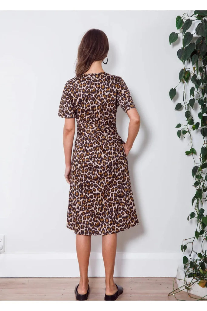 Dalston Evelyn Dress Leopard Print