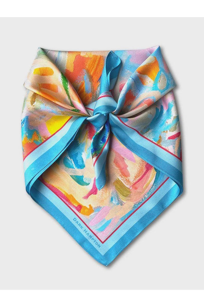 The DH X Carrrie Broomhall Finn Petite Silk Scarf