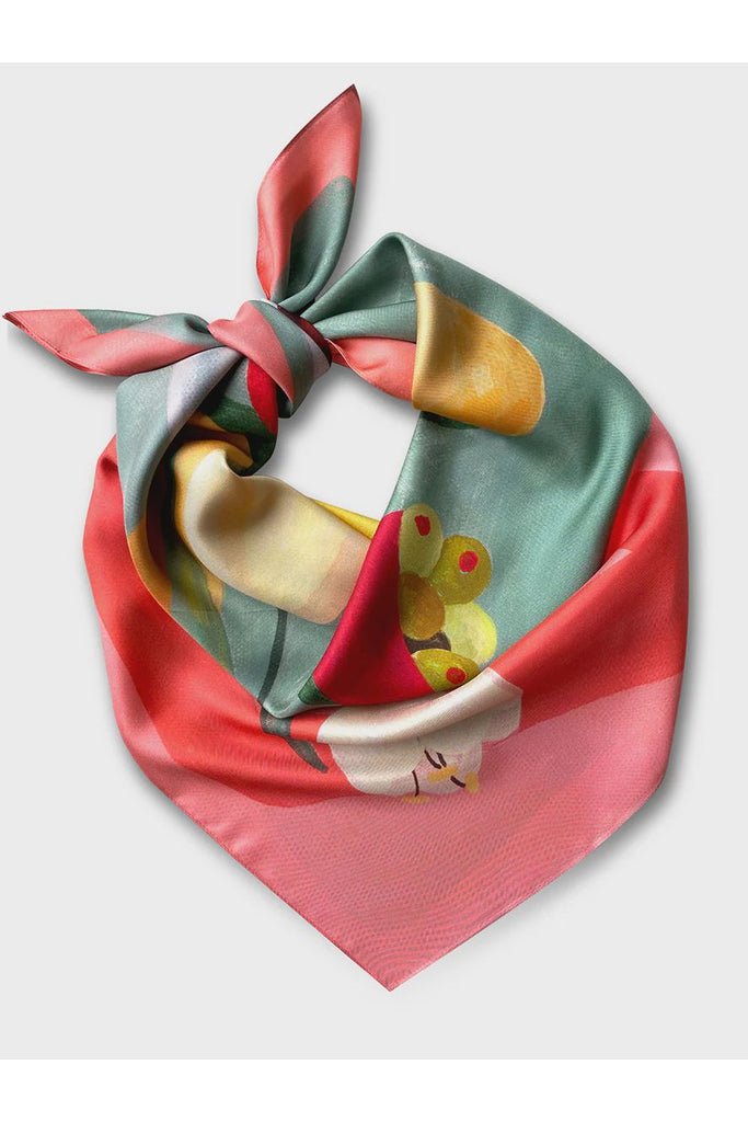 The Bonnie DH X Studio Bon Silk Scarf Scarves Dark Hampton