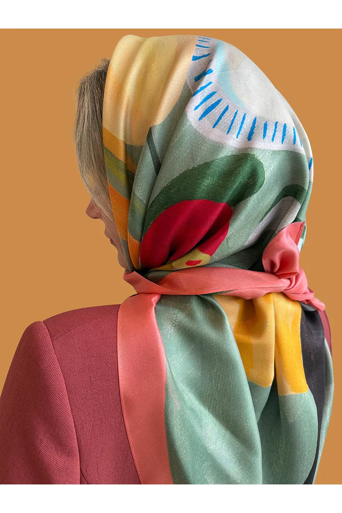 The Bonnie DH X Studio Bon Silk Scarf Scarves Dark Hampton