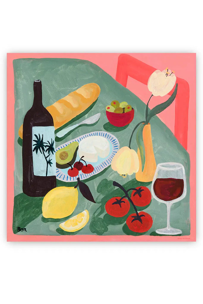 The Bonnie DH X Studio Bon Silk Scarf Scarves Dark Hampton