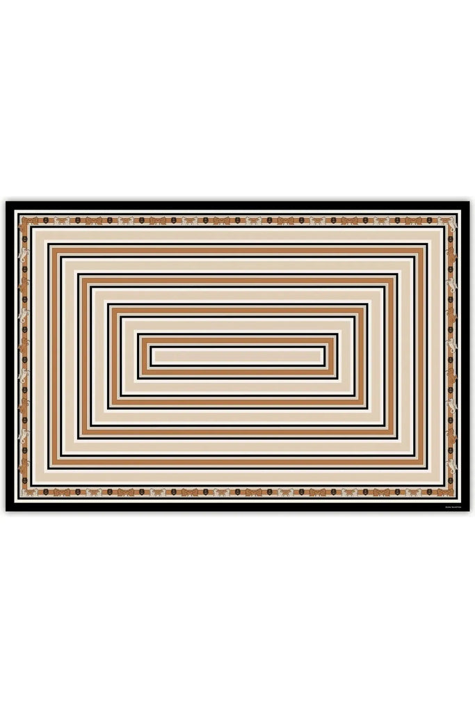 Dark Hampton The Brown Versatile Scarf