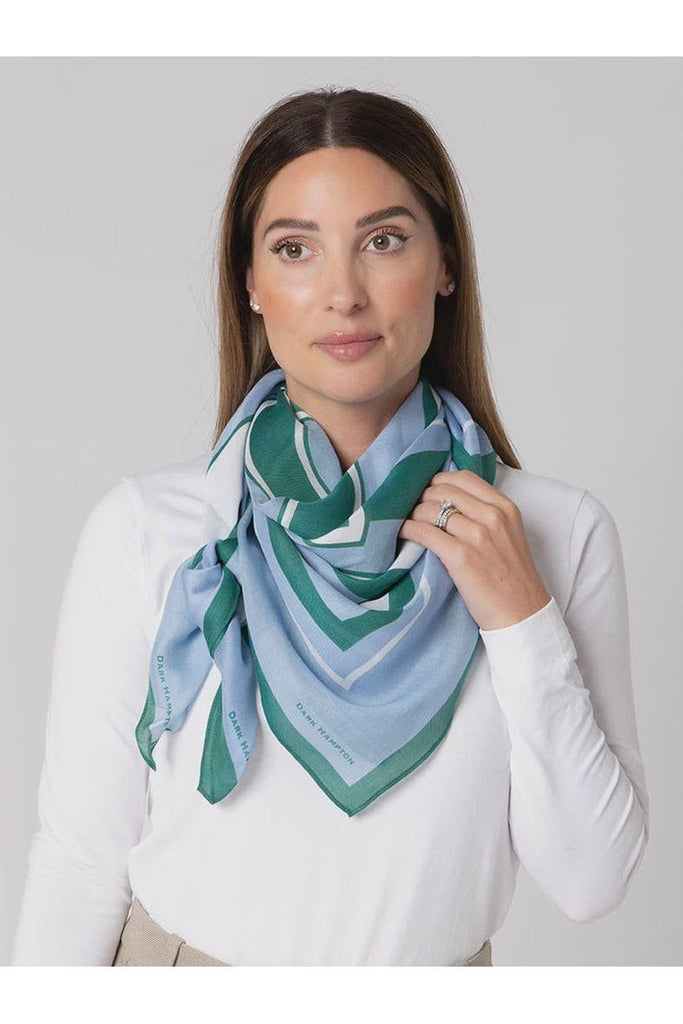 The Keenan Cashmere Modal Scarf Scarves Dark Hampton