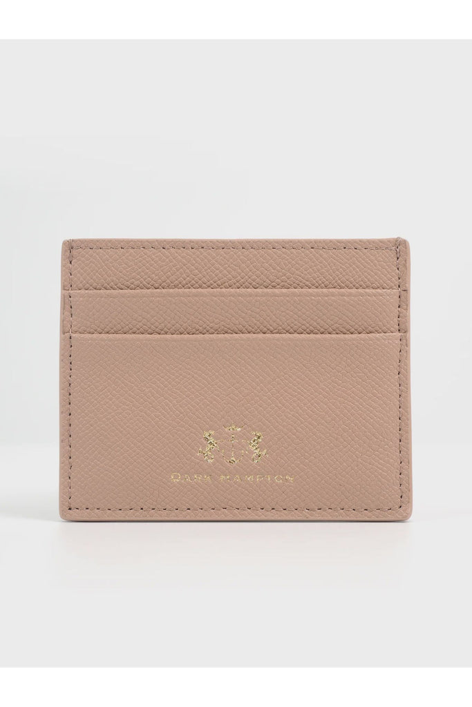 The Latte Leather Cardholder Womens Wallets Dark Hampton