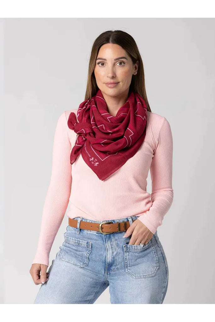 The Prentice Cashmere Modal Scarf Scarves Dark Hampton