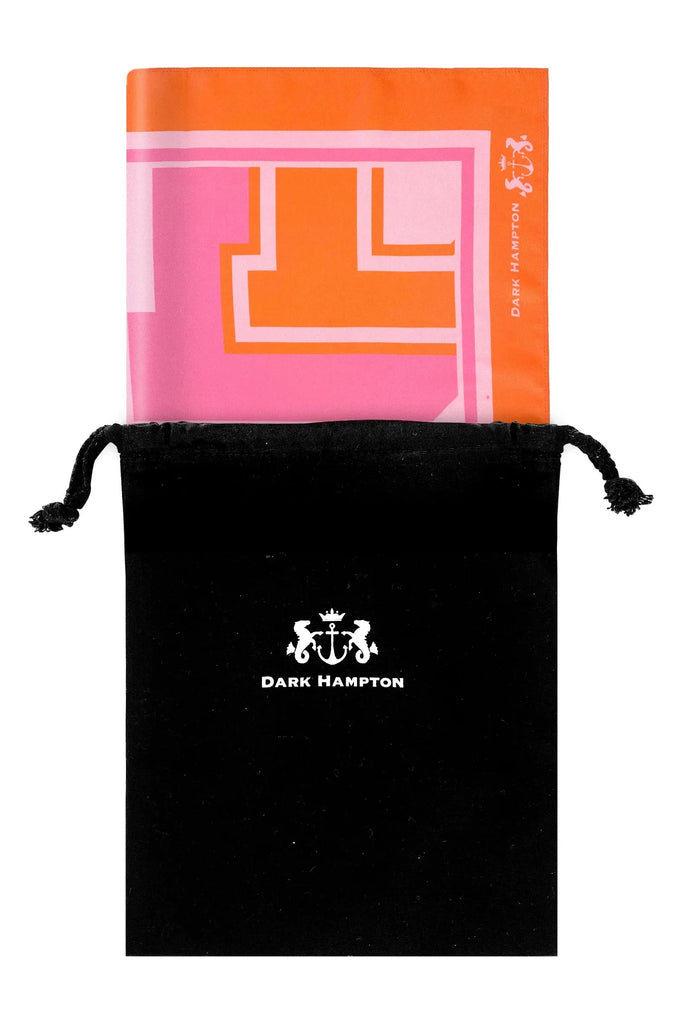 Dark Hampton The Simpson Silk Scarf