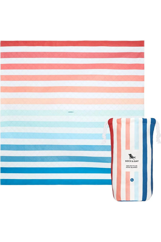 Picnic Blanket L | Sand to Sea Picnic Blankets + Mats Dock & Bay