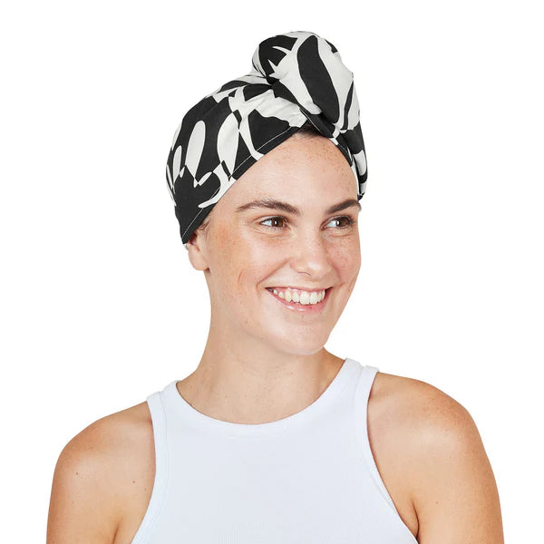 Hair Wrap | Midnight Monochrome Hair Wraps Dock & Bay