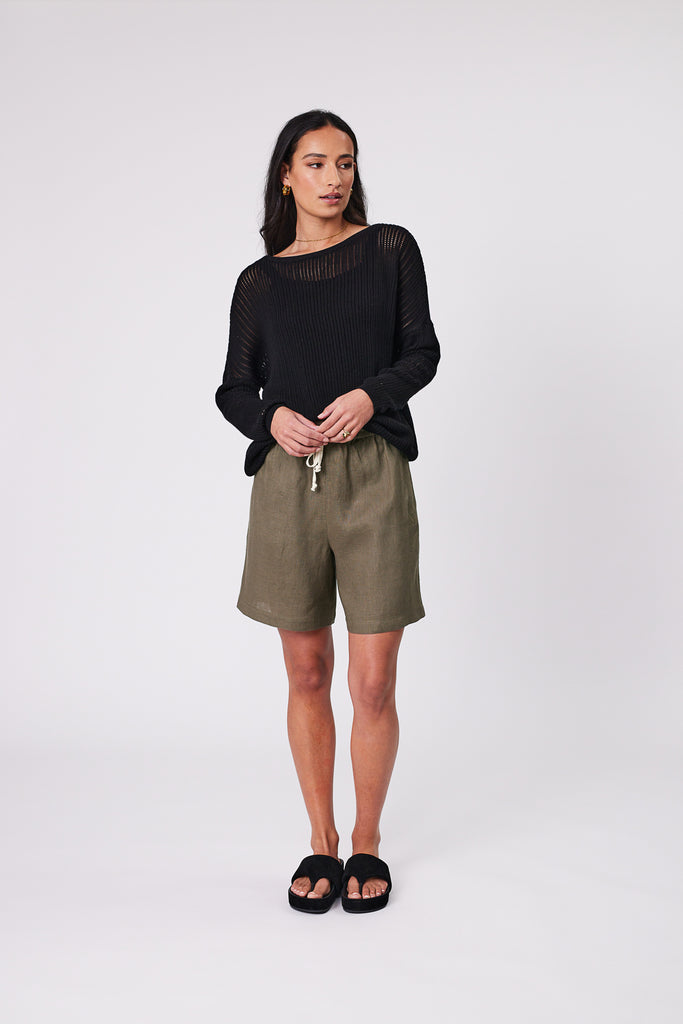 Marlow Ease Bermuda Short Kelp