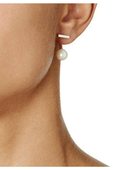 60S Pearl Earrings | Silver Earrings Efva Attling Stockholm