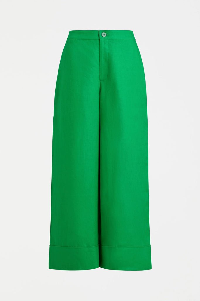 Elk Anneli Linen Pant bright vine green