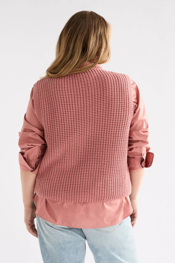 Elk Arp Vest Clay Pink