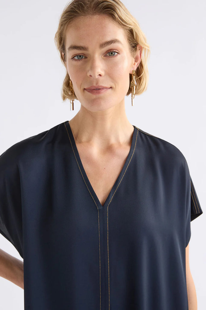 Elk hullu dress Navy